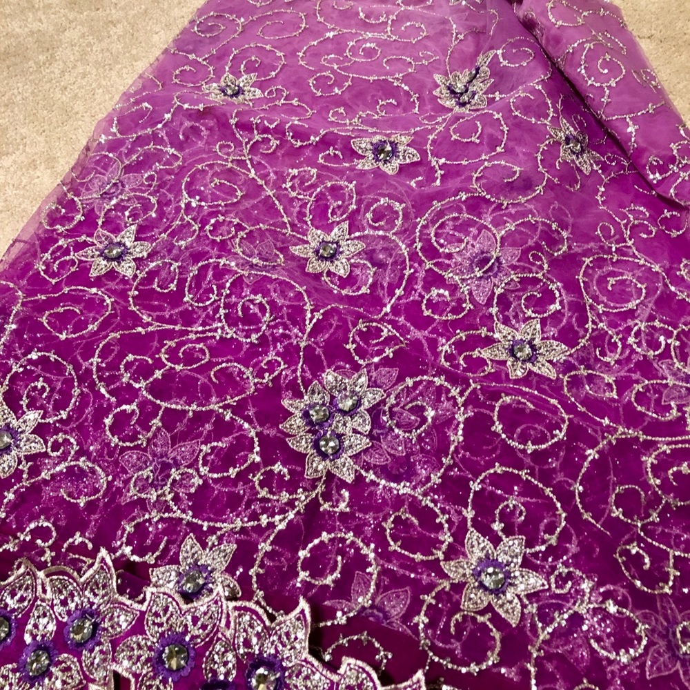 Pakistani/indian saree - Picture 6 of 8